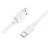 Hoco X96 USB / USB-C töltő- és adatkábel, 100W, 1m, fehér