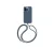Uniq Coehl Muse Apple iPhone 15 Pro Magsafe kombatibilis tok, zafírkék