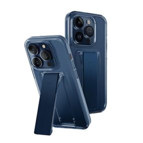   Uniq Heldro Apple iPhone 15 Pro Max kitámasztható tok, sötétkék