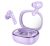 Hoco EQ6 TWS Shadow bluetooth headset, lila