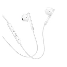   Hoco M93 vezetékes headset hangerőszabályzóval, Type C, fehér