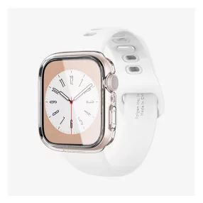   Spigen Ultra Hybrid Apple Watch 9 / 8 / 7 45mm tok, Crystal Clear, átlátszó