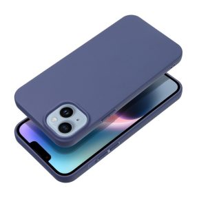 Matt szilikon Samsung Galaxy A55 5G tok, kék