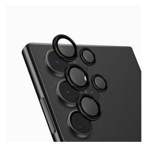   Uniq Optix Samsung Galaxy S24 Ultra kameravédő üvegfólia, fekete