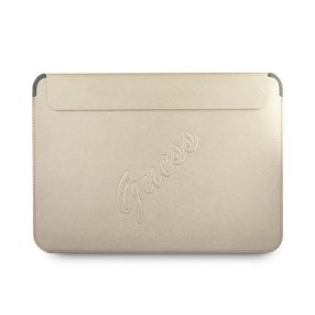   Guess Sleeve Saffiano Script, GUCS13PUSASLG 13" laptop tok, arany
