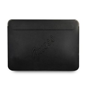   Guess Sleeve Saffiano Script, GUCS13PUSASBK 13" laptop tok, fekete