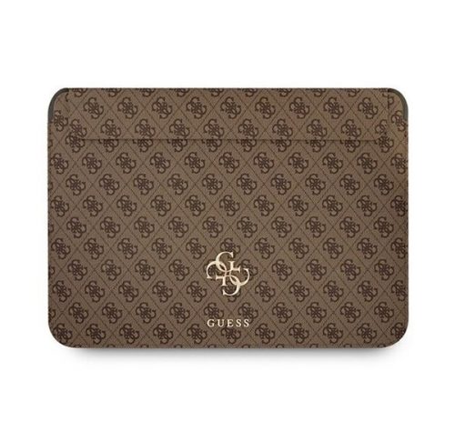 Guess Sleeve 4G Big Logo, GUCS13G4GFBR 13" laptop tok, barna