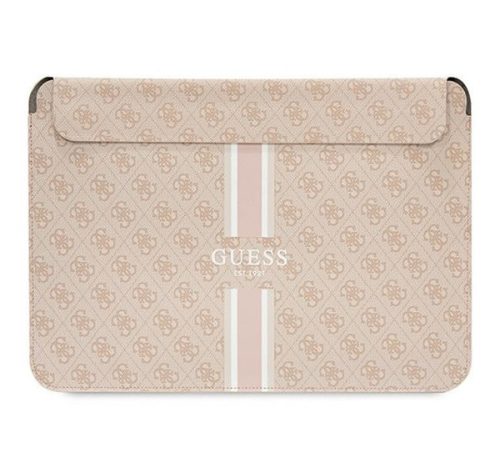 Guess Sleeve 4G Printed Stripes, GUCS16P4RPSP 16" laptop tok , rózsaszín
