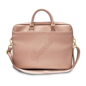   Guess Saffiano Script GUCB15PUSASPI 16" tablet táska, rózsaszín