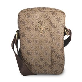   Guess 4G Big Metal Logo GUTB8G4GFBR 8" tablet táska, barna