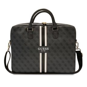   Guess 4G Printed Stripes GUCB15P4RPSK 16" tablet táska, fekete