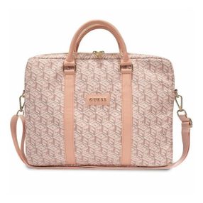   Guess GCube Stripes GUCB15HGCFSEP 16" tablet táska, rózsaszín