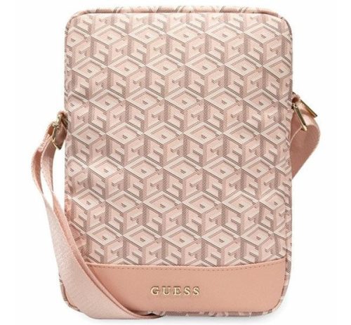Guess GCube Stripe GUTB10HGCFSEP 10" tablet táska, rózsaszín