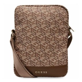   Guess GCube Stripe GUTB10HGCFSEW 10" tablet táska, barna