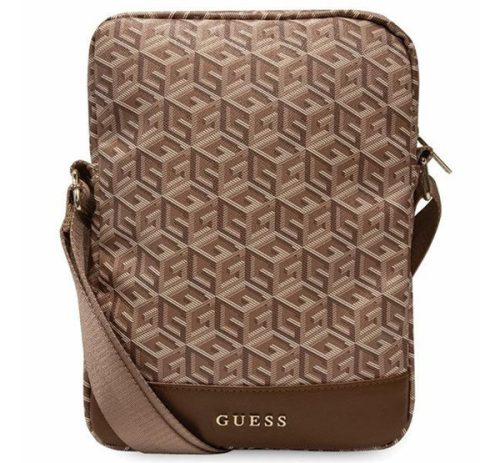 Guess GCube Stripe GUTB10HGCFSEW 10" tablet táska, barna