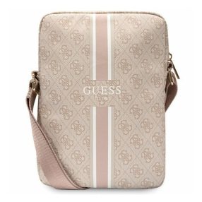   Guess 4G Stripes GUTB10P4RPSP 10" tablet táska, rózsaszín