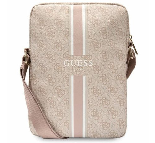 Guess 4G Stripes GUTB10P4RPSP 10" tablet táska, rózsaszín
