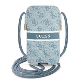   Guess 4G Stripe GUPHM4GDBL 6,1" telefontartó táska, kék