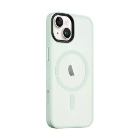   Tactical MagForce Hyperstealth Apple iPhone 14 Magsafe hátlap tok, áttetsző/világoszöld