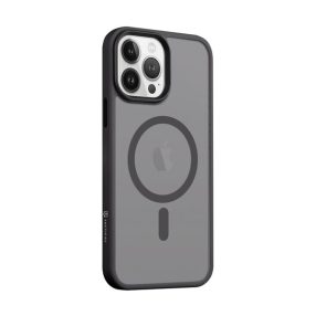   Tactical MagForce Hyperstealth Apple iPhone 13 Pro Max Magsafe hátlap tok, áttetsző/sötétszürke