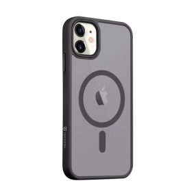   Tactical MagForce Hyperstealth Apple iPhone 11 Magsafe hátlap tok, áttetsző/sötétszürke