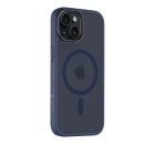 Tactical MagForce Hyperstealth Apple iPhone 15 Magsafe hátlap tok, áttetsző/sötétkék