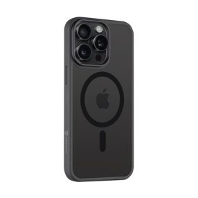   Tactical MagForce Hyperstealth Apple iPhone 15 Pro Max Magsafe hátlap tok, áttetsző/sötétszürke