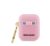 Hello Kitty Liquid Silicone 3D Kitty Head Logo AirPods 1/2 tok, rózsaszín
