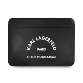   Karl Lagerfeld Sleeve Saffiano RSG KLCS133RSGSFBK 13" laptop tok, fekete