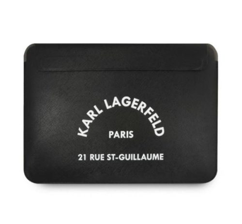Karl Lagerfeld Sleeve Saffiano RSG KLCS133RSGSFBK 13" laptop tok, fekete