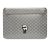 Karl Lagerfeld Sleeve Saffiano Monogram Ikonik KLCS14SAKHPKG 14" laptop tok, ezüst