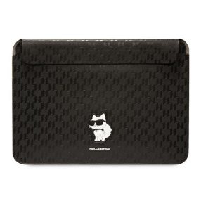   Karl Lagerfeld Sleeve Saffiano Monogram Choupette KLCS14SAKHPCK 14" laptop tok, fekete