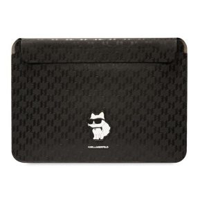   Karl Lagerfeld Sleeve Saffiano Monogram Choupette KLCS16SAKHPCK 16" laptop tok , fekete