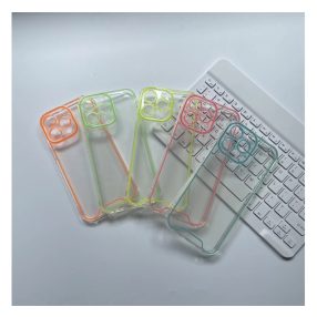   Apple iPhone 11 foszforeszkáló / sötétben világító szilikon tok, rózsaszín