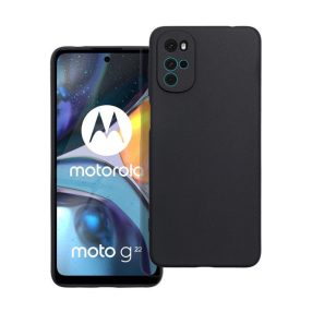 Matt Motorola G22 szilikon tok, fekete