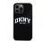 DKNY Liquid Silicone Arch Logo MagSafe iPhone 15 Pro Max hátlap tok, fekete