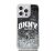 DKNY Liquid Glitter Arch Logo iPhone 13 Pro hátlap tok, fekete
