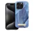 Forcell F-Protect Mirage Apple iPhone 15 Pro Magsafe kompatibilis hátlap tok, madártoll minta, kék