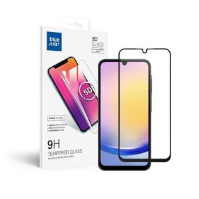   Blue Star Samsung Galaxy A25 5G teljes kijelzős kijelzővédő üvegfólia, fekete