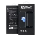 Apple iPhone X / XS / 11 Pro, 5D Full Glue tempered glass kijelzővédő üvegfólia, fekete (matt)