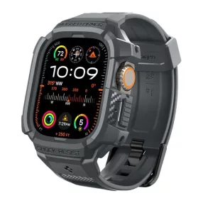   Spigen Rugged Armor Pro Apple Watch Ultra 2 / 1 49mm tok / szíj, sötétszürke