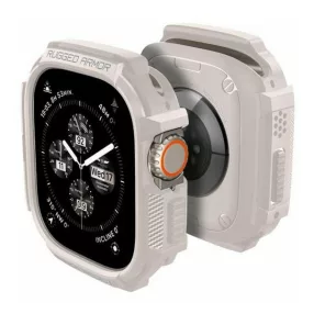 Spigen Rugged Armor Apple Watch Ultra 2 / 1 49mm tok, bézs