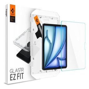   Spigen Glas.tR EZ Fit Apple  iPad Air 11" (2024 / 2025) tempered kijelzővédő fólia felhelyező kerettel (1db)