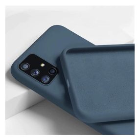 Apple iPhone 13 prémium szilikon tok, kék