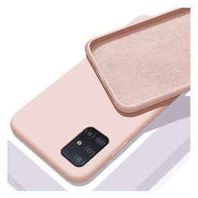 Samsung Galaxy A23 5G prémium szilikon tok, púder