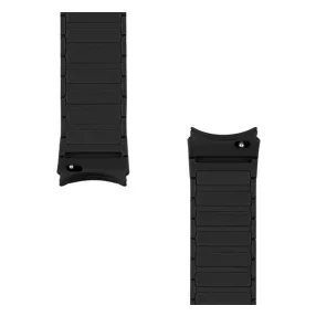   Tactical MagBand 20mm Samsung Galaxy Watch 4/5/6 mágneses szilikon szíj, fekete