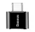 Baseus USB-USB-C 2.4A adapter, fekete