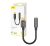 Baseus L54 USB-C audioadapter + 3,5 mm-es mini jack, fekete