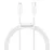 Baseus Superior Series USB-C / Lightning töltő- és adatkábel, 20W, PD, 1m, fehér