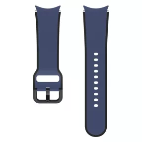   Samsung Galaxy Watch7 / Watch FE / Watch6 / Watch5 / Watch4 Series kéttónusú sportszíj, S/M, kék ET-STR90SNEGEU